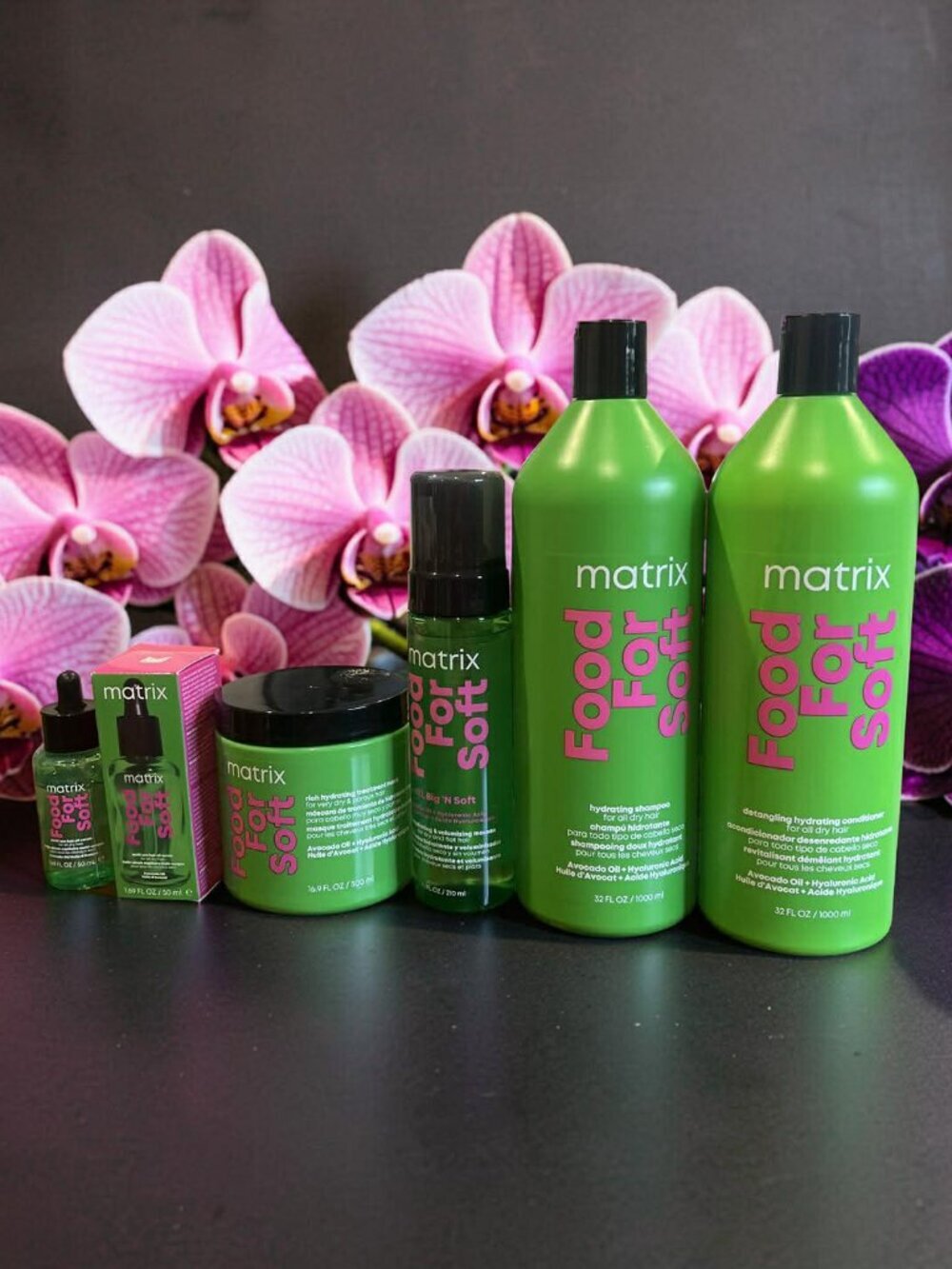 Matrix Food For Soft Hydrating Dry Hair Shampoo Conditioner Mask Oil Mousse Kit
